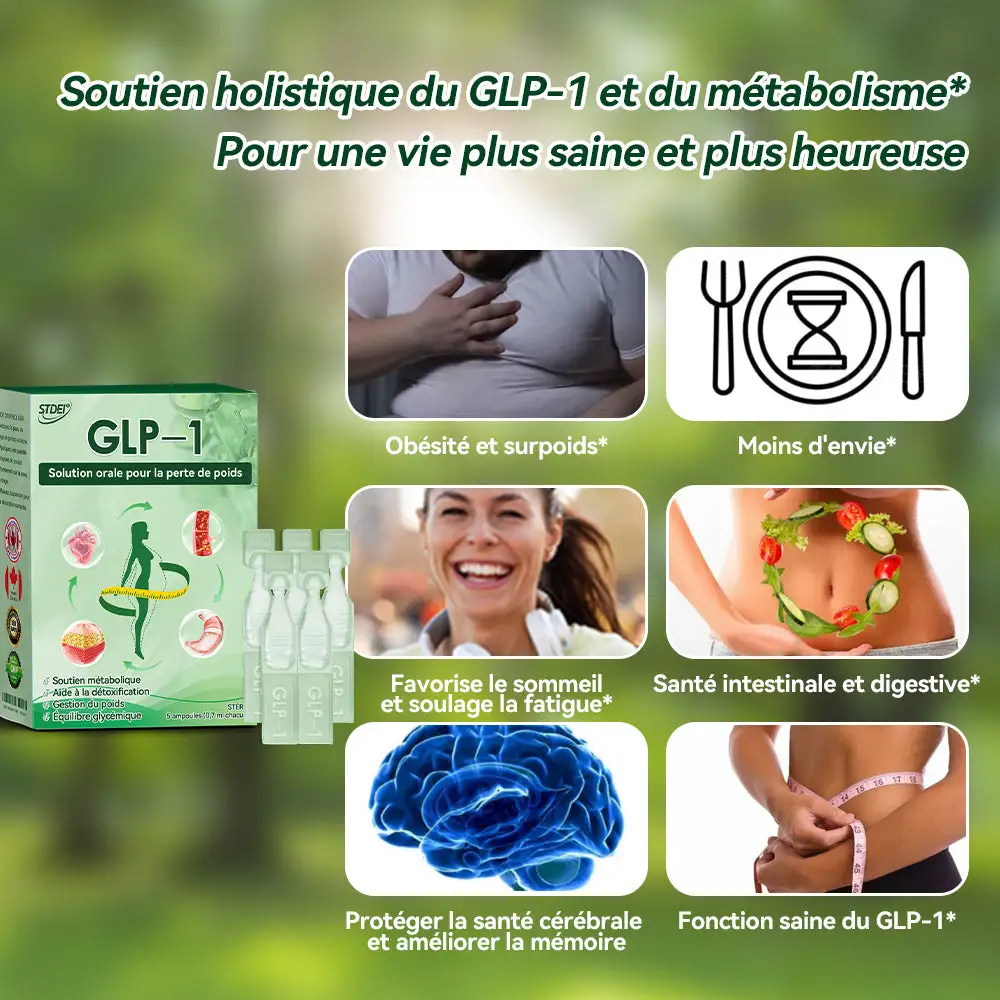 𝑆𝑇𝐷𝐸𝐼®🎊𝐺𝐿𝑃-1 𝑆𝑜𝑙𝑢𝑡𝑖𝑜𝑛 𝑜𝑟𝑎𝑙𝑒 𝑝𝑜𝑢𝑟 𝑙𝑎 𝑝𝑒𝑟𝑡𝑒 𝑑𝑒 𝑝𝑜𝑖𝑑𝑠 - 👨⚕️