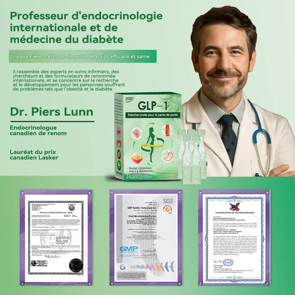 𝑆𝑇𝐷𝐸𝐼®🎊𝐺𝐿𝑃-1 𝑆𝑜𝑙𝑢𝑡𝑖𝑜𝑛 𝑜𝑟𝑎𝑙𝑒 𝑝𝑜𝑢𝑟 𝑙𝑎 𝑝𝑒𝑟𝑡𝑒 𝑑𝑒 𝑝𝑜𝑖𝑑𝑠 - 👨⚕️