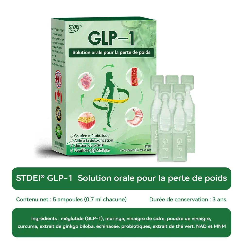 𝑆𝑇𝐷𝐸𝐼®🎊𝐺𝐿𝑃-1 𝑆𝑜𝑙𝑢𝑡𝑖𝑜𝑛 𝑜𝑟𝑎𝑙𝑒 𝑝𝑜𝑢𝑟 𝑙𝑎 𝑝𝑒𝑟𝑡𝑒 𝑑𝑒 𝑝𝑜𝑖𝑑𝑠 - 👨⚕️