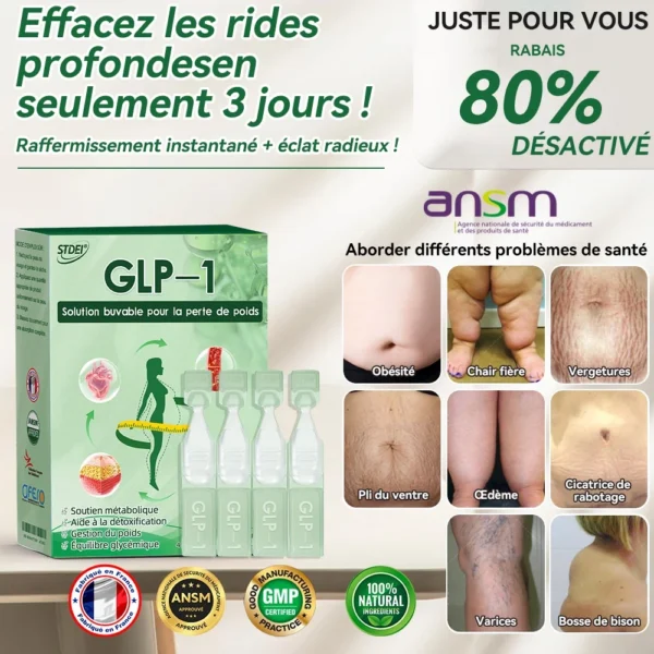 🛍️ Boutique Officielle | 𝑆𝑇𝐷𝐸𝐼®✅ Solution Orale 𝐺𝐿𝑃-1 pour la 𝑝𝑒𝑟𝑑𝑒 𝑑𝑒 𝑝𝑜𝑖𝑑𝑠 – 👨‍⚕️ Pour lutter contre l’𝑜𝑏𝑒́𝑠𝑖𝑡𝑒́, les maladies 𝑐𝑎𝑟𝑑𝑖𝑜𝑣𝑎𝑠𝑐𝑢𝑙𝑎𝑖𝑟𝑒𝑠, le 𝑑𝑖𝑎𝑏𝑒̀𝑡𝑒, l’𝑎𝑝𝑛𝑒́𝑒 𝑑𝑢 𝑠𝑜𝑚𝑚𝑒𝑖𝑙, les 𝑝𝑟𝑜𝑏𝑙𝑒̀𝑚𝑒𝑠 𝑎𝑢𝑥 𝑎𝑟𝑡𝑖𝑐𝑢𝑙𝑎𝑡𝑖𝑜𝑛𝑠 et bien plus encore🍀