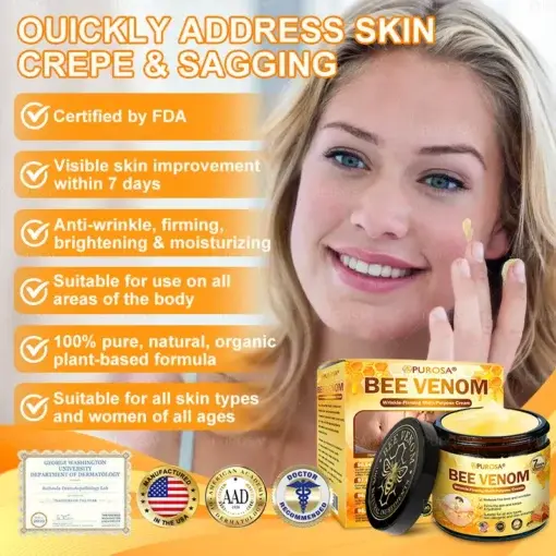 PUROSA® Bee Venom Wrinkle-Firming Multi-purpose Cream