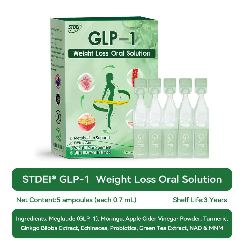 ๐ถ๐๐๐๐๐๐๐ ๐บ๐๐๐๐ | STDEIยฎ ๐ฆ๐บGLP-1 Weight Loss Oral Solution (๐๐ฎ๐ฌ๐ญ ๐จ๐ง๐๐ ๐ ๐๐๐ฒ, ๐ฏ๐ข๐ฌ๐ข๐๐ฅ๐ ๐๐ก๐๐ง๐ ๐๐ฌ ๐ข๐ง ๐ ๐๐๐ฒ๐ฌ๏ผ โ
๐
๐จ๐ซ ๐จ๐๐๐ฌ๐ข๐ญ๐ฒ, ๐๐๐ซ๐๐ข๐จ๐ฏ๐๐ฌ๐๐ฎ๐ฅ๐๐ซ ๐ก๐๐๐ฅ๐ญ๐ก, ๐๐ข๐๐๐๐ญ๐๐ฌ, ๐ฌ๐ฅ๐๐๐ฉ ๐๐ฉ๐ง๐๐, ๐๐ฎ๐ญ ๐๐๐๐ฅ๐ญ๐ก, ๐ฃ๐จ๐ข๐ง๐ญ ๐ข๐ฌ๐ฌ๐ฎ๐๐ฌ, ๐๐ง๐ ๐ฆ๐จ๐ซ๐๐บ