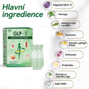 🌿 Oficiální obchod ČR | STDEI® GLP-1 8-v-1 Fit & Vital Řešení (Jednou denně, viditelné změny za 7 dní) ✅ Obezita, kardiovaskulární zdraví, cukrovka, spánková apnoe, zdraví střev, problémy se klouby a další.