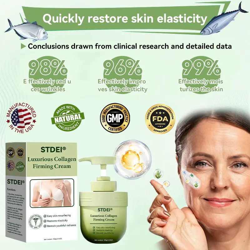 (Official Store) STDEI® 🎉 Natural Collagen Firming Cream - Year-End Sale 70% Off