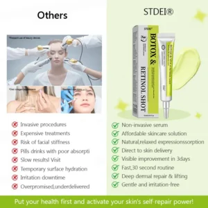 𝑶𝒇𝒇𝒊𝒄𝒊𝒂𝒍 𝑺𝒕𝒐𝒓𝒆👍| BUY 1 GET 1 FREE!!!Regain youthful skin nown 💫STDEI® BOTOX & VITA A RETINOL SHOT Wrinkle Lift Tightening Cream